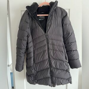 Marmot Women's Charcoal Puffer Coat